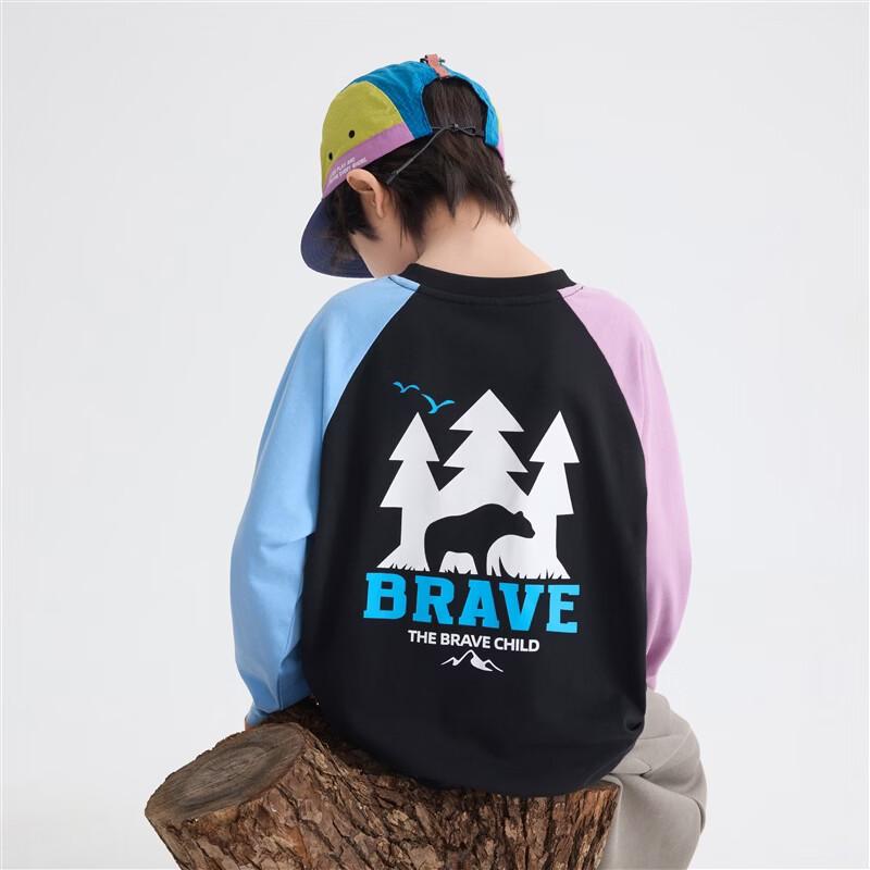 Boys' Pure Cotton Long-Sleeve T-Shirt