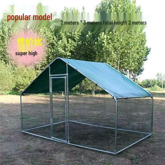 Extra Large Rainproof Outdoor Chicken Coop & Poultry Cage for Rabbits, Peacocks, and Pigeons