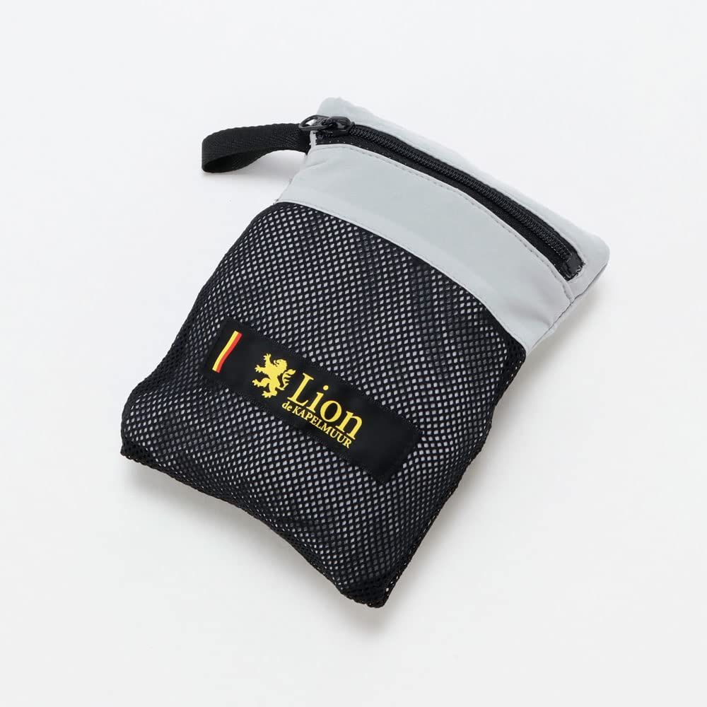 Lion de Kapelmuur Stretch Wind Vest XL Gilet, Windproof, Water-Repellent, Pocketable, Gray,