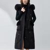 Sleeves Detachable Fashion Woman Parkas Winter Long Coats Hooded Faux Fur Collar Thick Warm Overcoat Women's Jackets