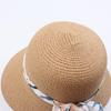1Pc Women Sun Floppy Roll Up Wide Brim Beach Hat Foldable Summer Straw Hats