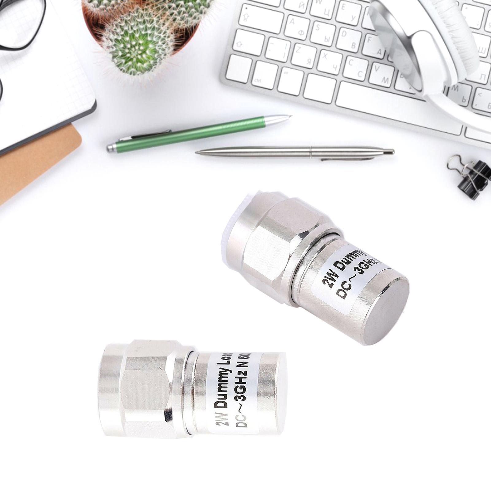 

2W Professional RF Dummy Load 3GHz 6GHz Termination Loads Stable Connection in Testing and Communication 3G