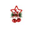 Christmas Bell, 1pcs Christmas Tree Pendant Pentagram Bells for Christmas Tree Ornaments for DIY Christmas Holiday Party Decor