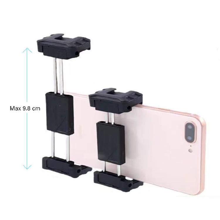 Portable E Shape Universal Tripod Bracket Stand ABS Construction Foldable Design For Outdoor Shoot DSLR Smartphone Mount