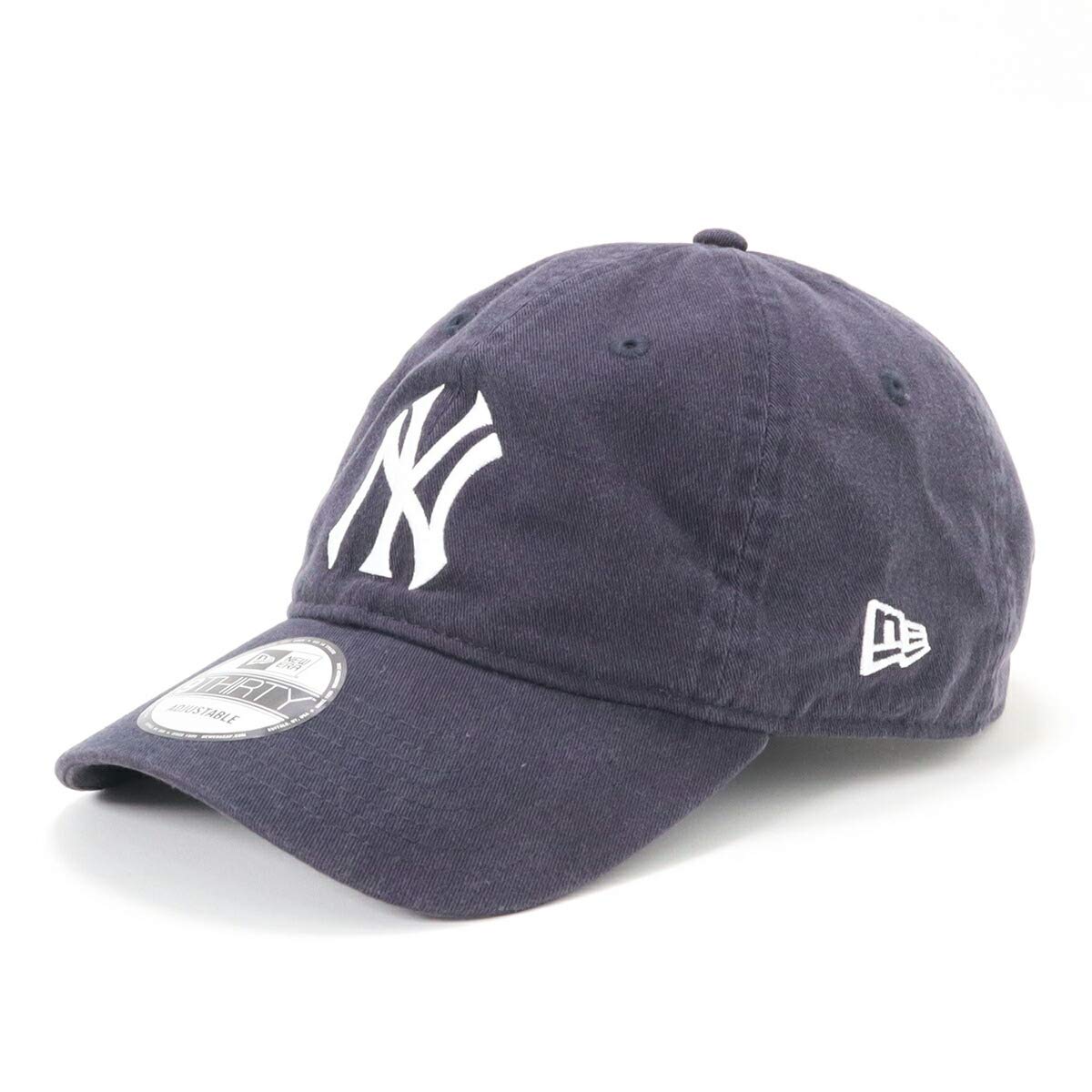

New Era 9THIRTY Хлопковая кепка с перекрестным ремешком Cooperstown New York Yankees 12489164 Темно-синий Белый
