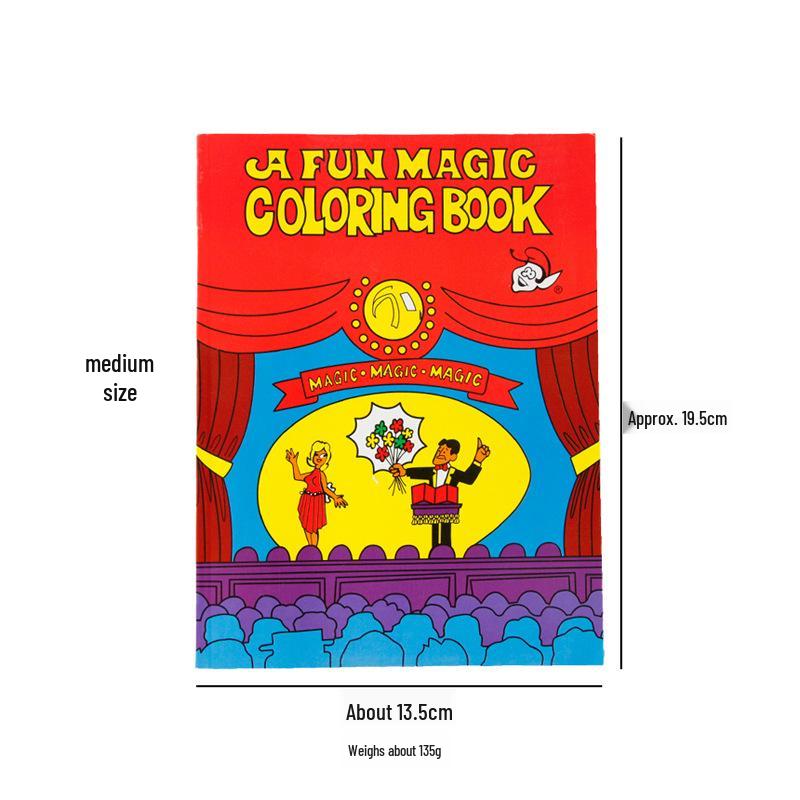 Magic Color-Changing Cartoon Animation Book Toy - Creative Novelty Gift for Students