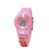 Cartoon Childrens Led Light Up Quartz Watch With Night Glow For Kids And Students