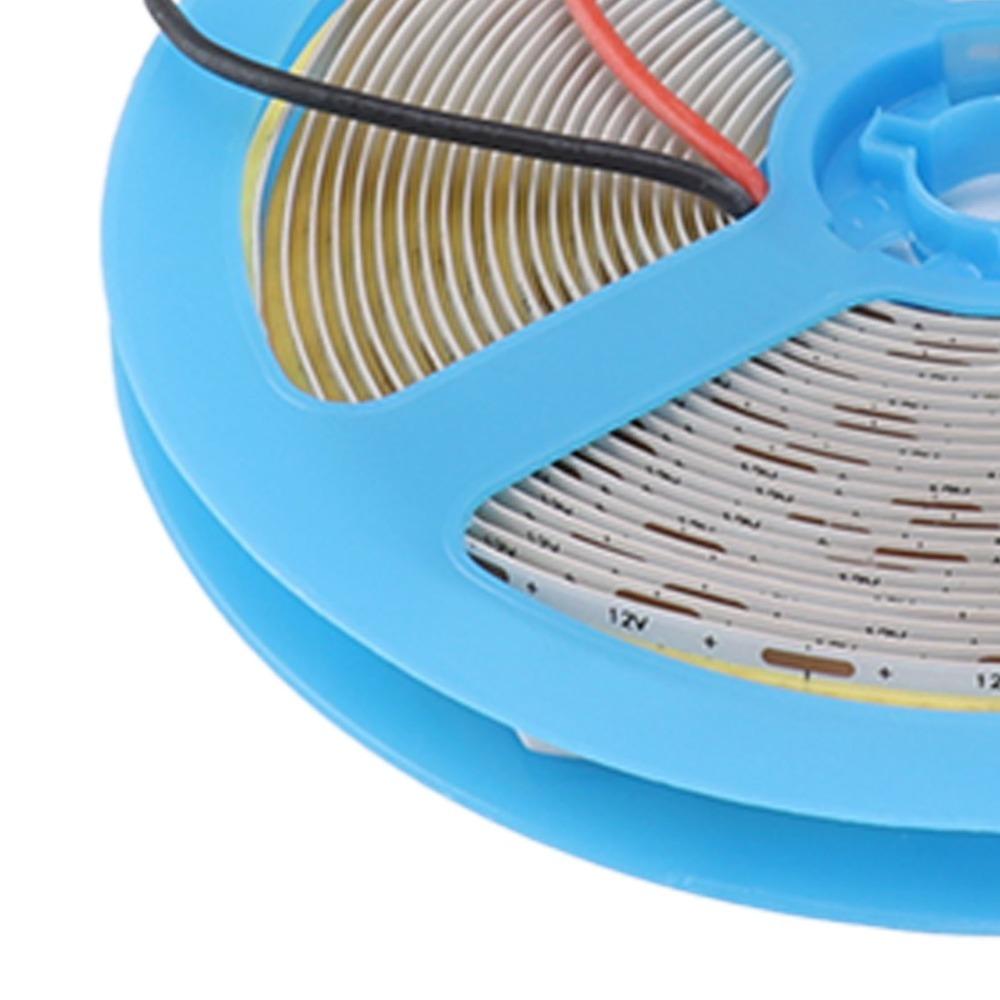 Self Adhesive LED Strip Lamp 90 CRI COB LED Tape Lamp Uniform Glow COB LED Strip Light  Living Room