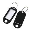10/50pcs Colors Plastic Key Tags With Card Label For Diy Keychain Kit Luggage Tag El Number Classification