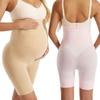 Plus Size Maternity Belly Support High-Waisted Leggings - Non-Binding, Pregnancy-Safe, Body Shaping Pants for Women