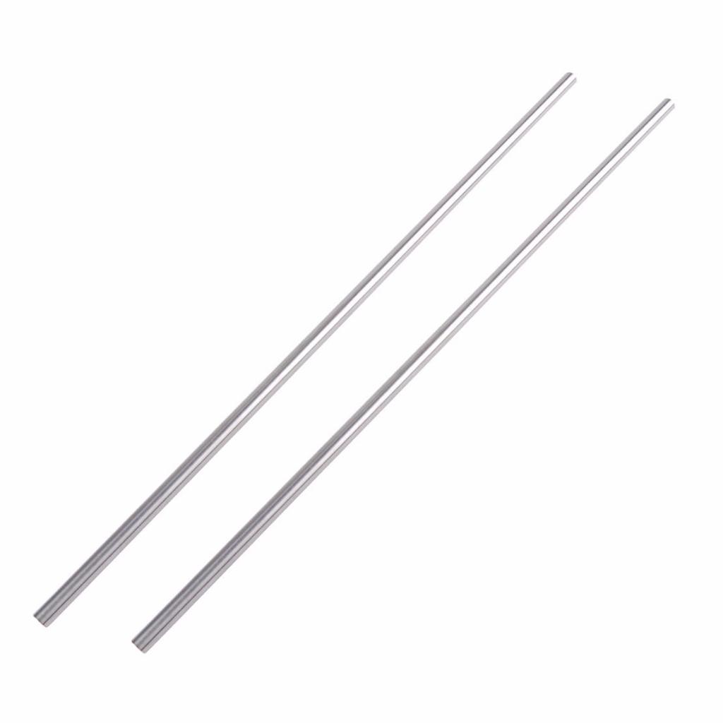 2pcs New Stainless Steel Capillary Round Tube Pipe OD 10mm ID 8mm Length 500mm