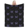 Genshin Impact Venti Blankets Velvet Summer Air Conditioning Barbatos Anime Multi-function Warm Throw Blanket for Bed Car Quilt