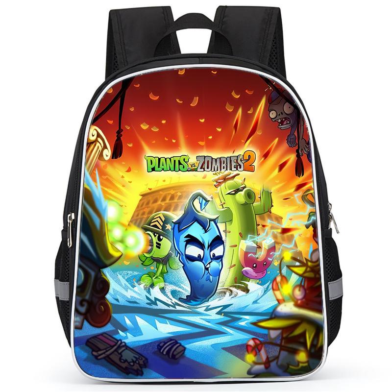 Plants Vs. Zombies Plants Vs. Zombies Anime Backpack Student Bag
