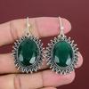 Faceted Zambian Emerald Earring Handmade Gemstone Jewelry 925 Sterling Silver Earrings Latest Design Earring Engagement Gifts Silver Jewelry