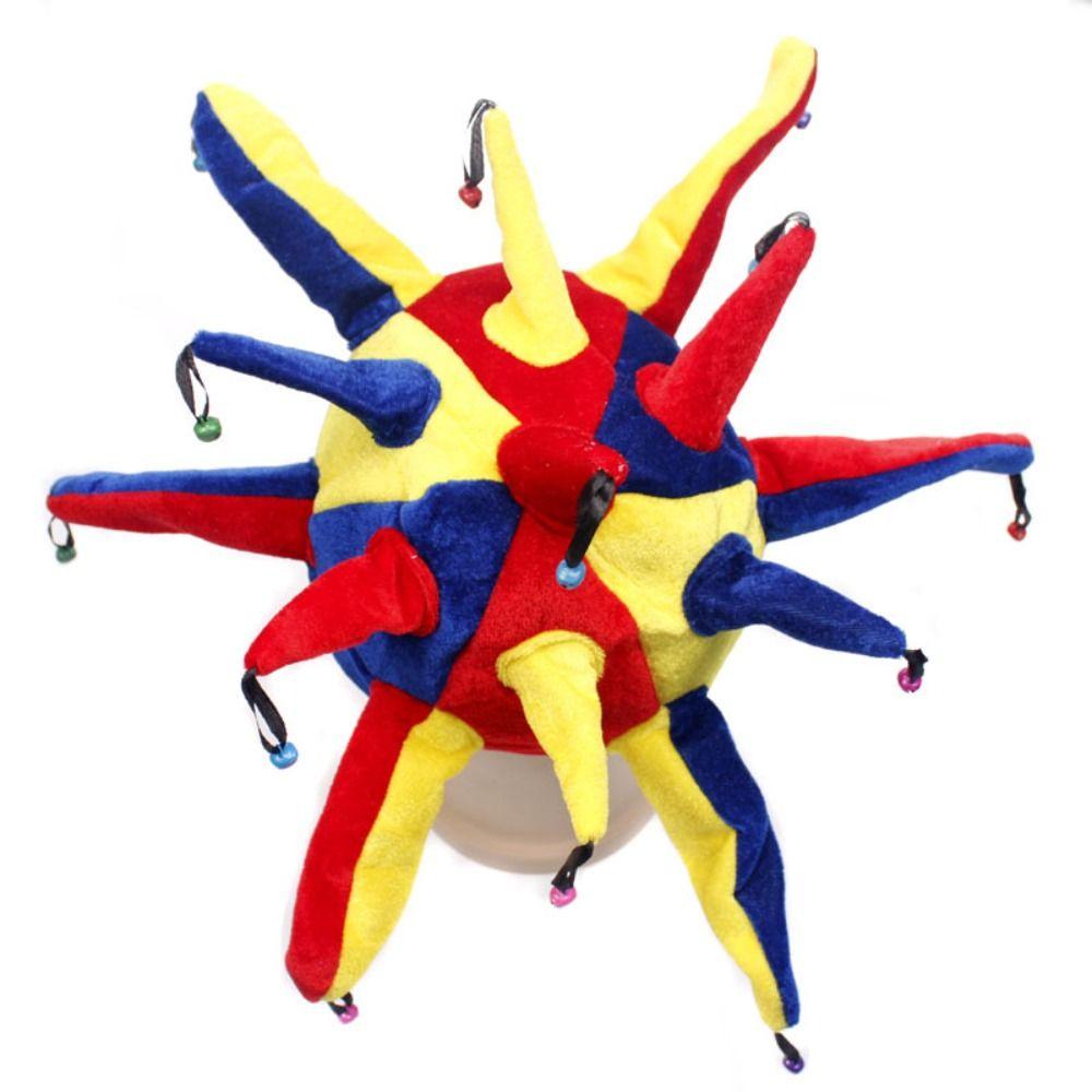 Dress Up Party Costume Hat Stage Performance Funny Clown Hat Adult Clown Hat Unisex