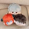 8Cm Gintama Plush Toys Cartoon Cute Soft Stuffed Sakata Gintoki Keychain Dolls For Kid Birthday Christmas Gift
