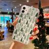 Fir Christmas Tree Aesthetic Clear Phone Case for iPhone 17 16 11 15 14 13 12 Pro Max XS X 7 8 Plus Transparent Back Phone Cover