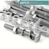 M6 M8 M10 Heavy Duty Bolts and Nuts Assortment Kit, 304 Stainless Steel, Includes 8 Most Common Sizes