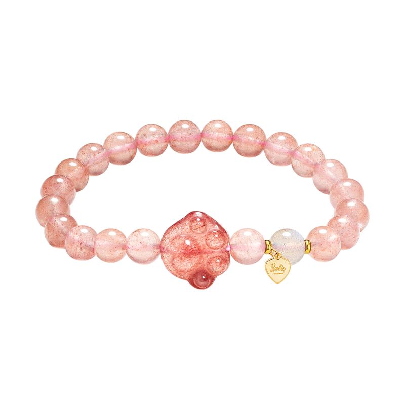Barbie crystal bracelet Lucky cat, new Chinese style lucky cat claws to prosper career, Chinese style luck beading beads, new Chinese style Ba2508025 коричневый