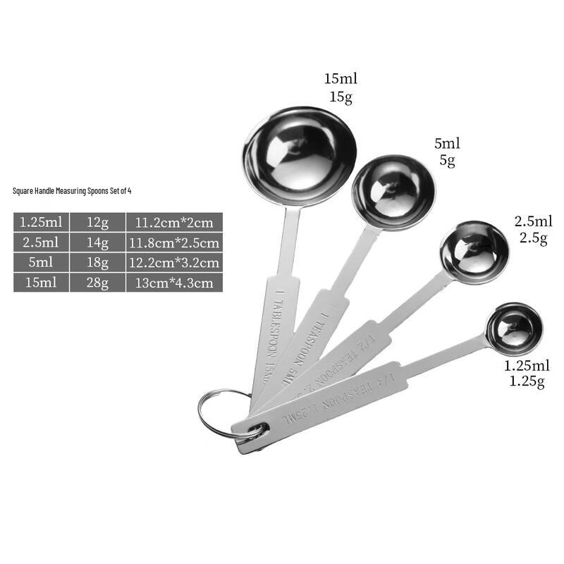 

MDNG Stainless Steel Measuring Spoon Set