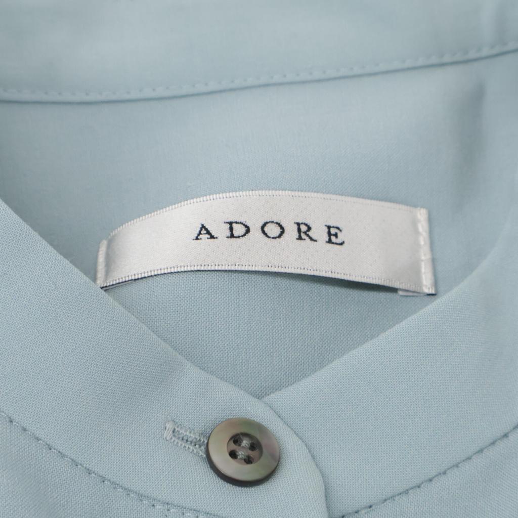 ADORE 531-0240708 Light Blue Fine Stretch Dress dress 38 Light blueUsed