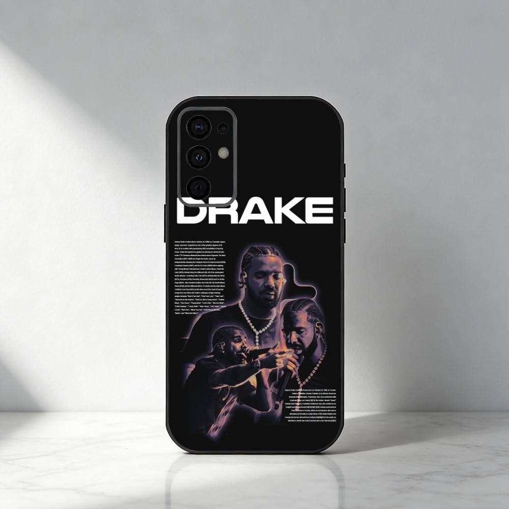 Rapper D-Drake Handyhülle Für Samsung S25,S24,S21,S22,S23,S30,Ultra,S20,Plus,Fe,Note,5G Schwarze Hülle