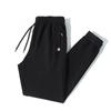 Solid color pants men's large size spring and autumn loose sports fashion brand casual pants straight underpants