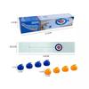 Foldable Tabletop Curling Game — 2-Player Competitive Curling Set — Indoor Casual Party Game (Random Color)