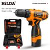 HILDA Multi-Function Rechargeable Lithium Electric Hand Drill/Screwdriver for Household Use