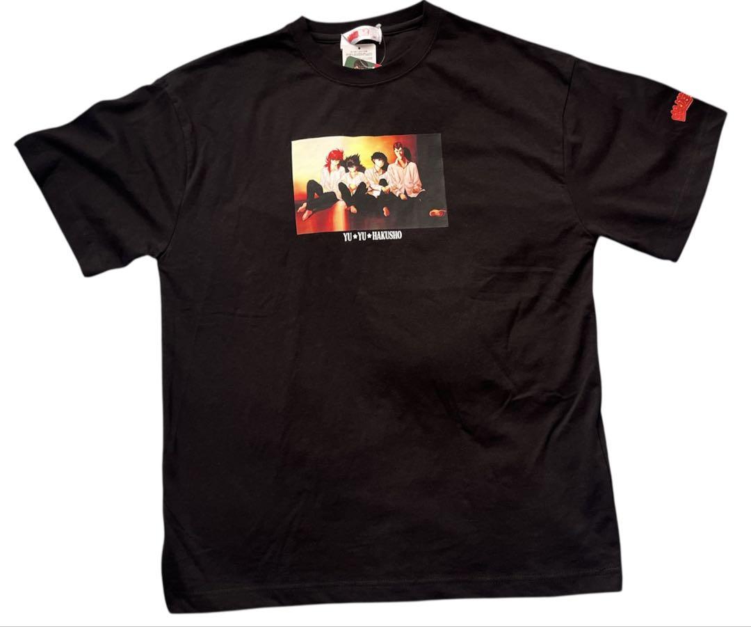 

[USED] [Tagged] Yu Yu Hakusho T-shirt, anime print T-shirt, black