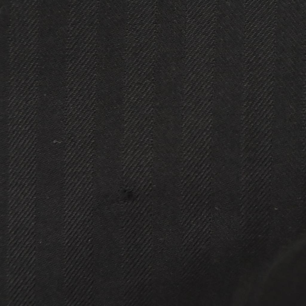 after six 70s Made in USA Vintage Slacks pants 42-3-4 black Biggs Men's Used