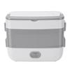 Portable Self Cooking Electric Lunch Box   Rice Cooker 2 Layers 4 Stainless Steel Food Insulation Bowls for   Dormitory 2L
