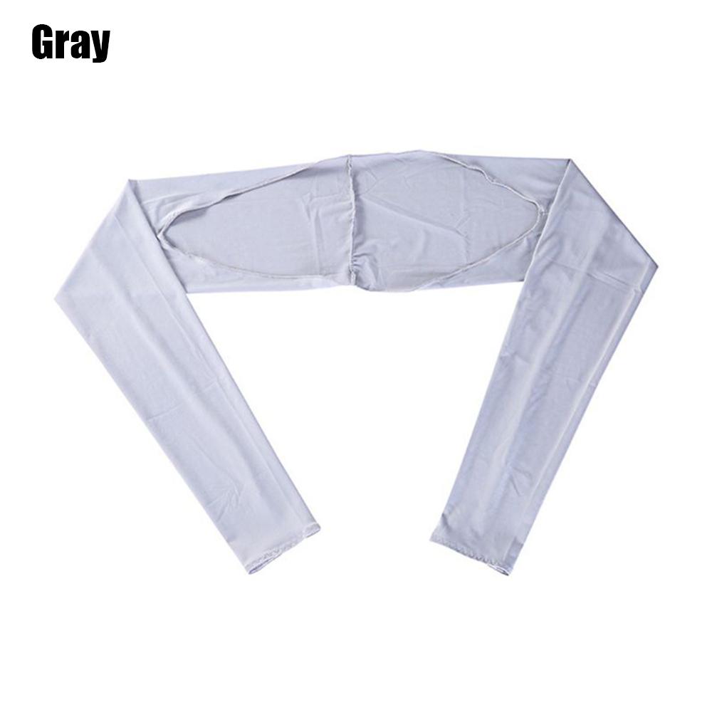 Silk Finger Hole Cycling Sleeves Women Shawl Arm Sleeve Sports Glove Sun Sleeves Sun UV Protection