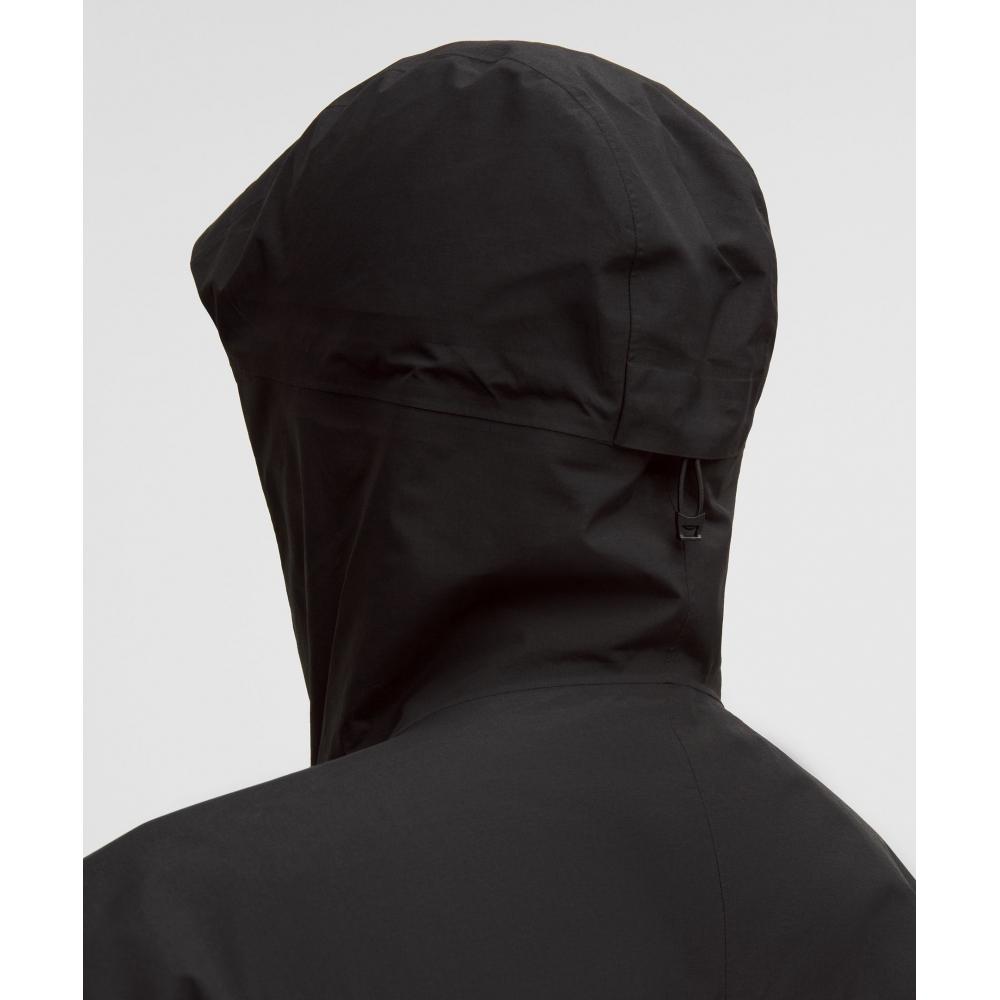 Lululemon Waterproof Cinch Hem Jacket Black