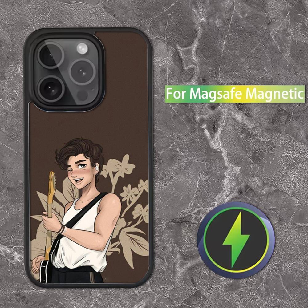 Singer Shawn Mendes Phone Case For iPhone 17,16,15,14,13,12,11,Pro,Max,Plus,Mini,SE Magsafe Magnetic Wireless Charging