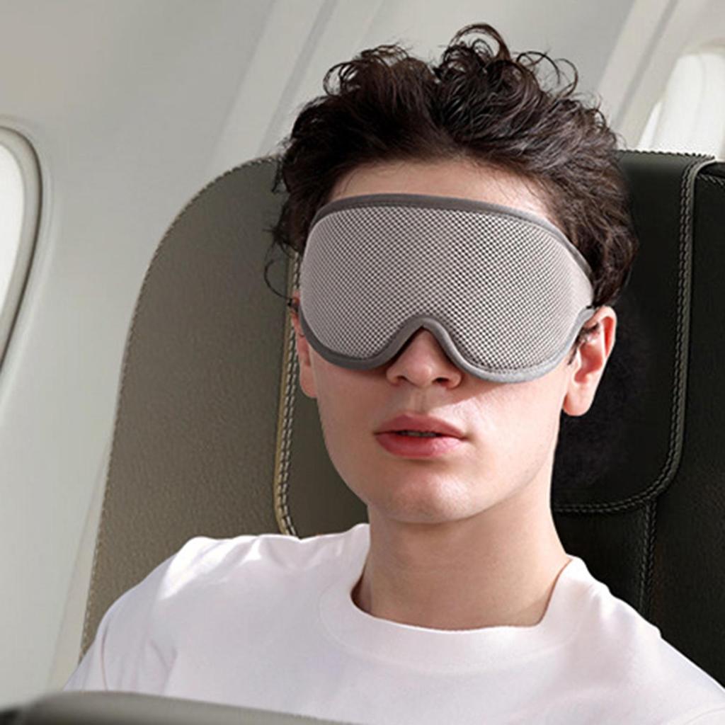 3D Sleep Eye Masque Blindfold Sleeping Cover Soft Eyepatches For Travel Airplane Nighttime Spa Road Trip Home Camping Dormitory