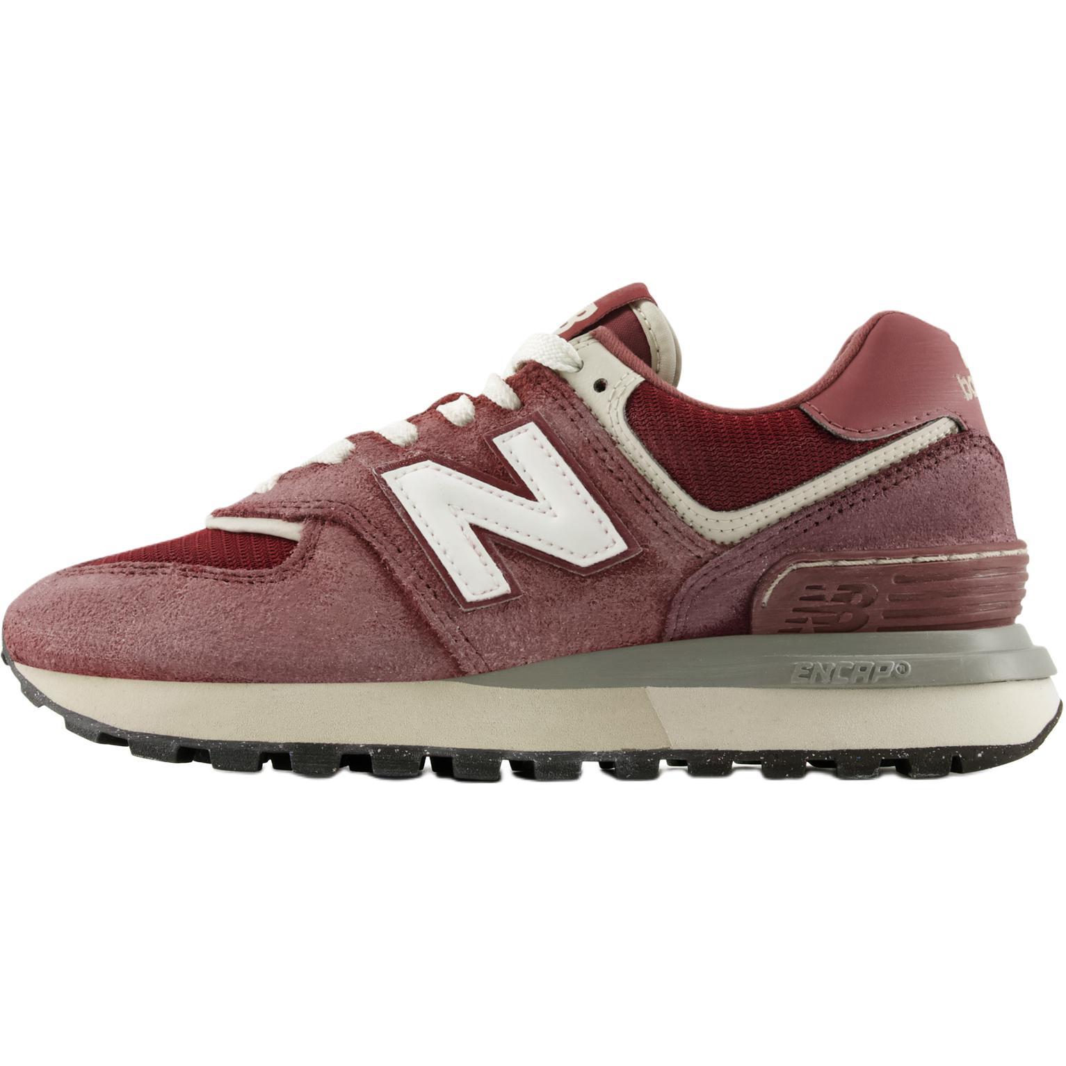 

New Balance Nb 574 Удобная Модная Повседневная Обувь для Образа Жизни Унисекс Повседневная Обувь Светло-Бордовый U574LGDM 42