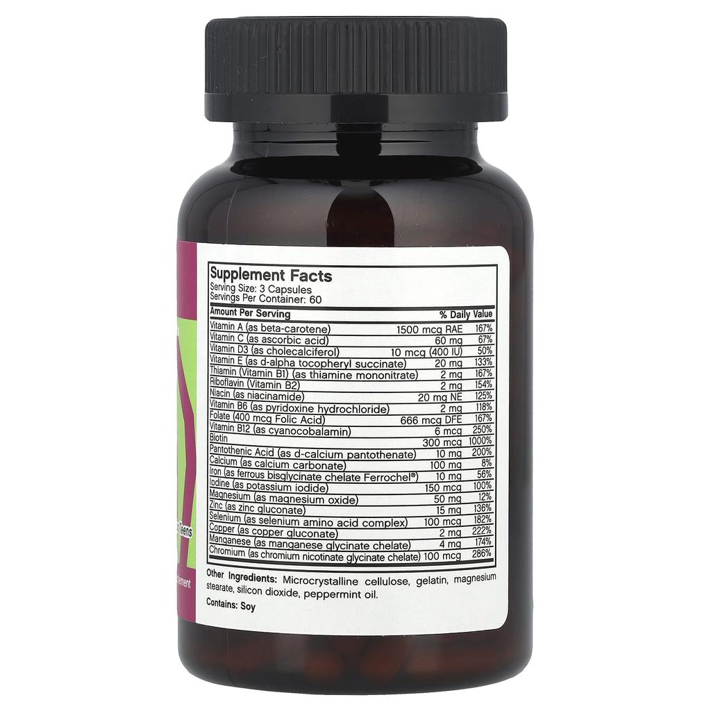 M.V. Teen, 180 capsules