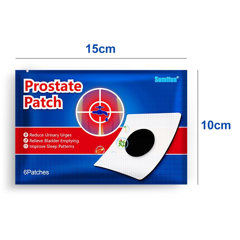 Sumifun 6/12/30 PCS Prostate Swelling Patch Navel Health Patch Relieved Urinary Frequency Urgency Male Private Area Health Care Increases Confidence