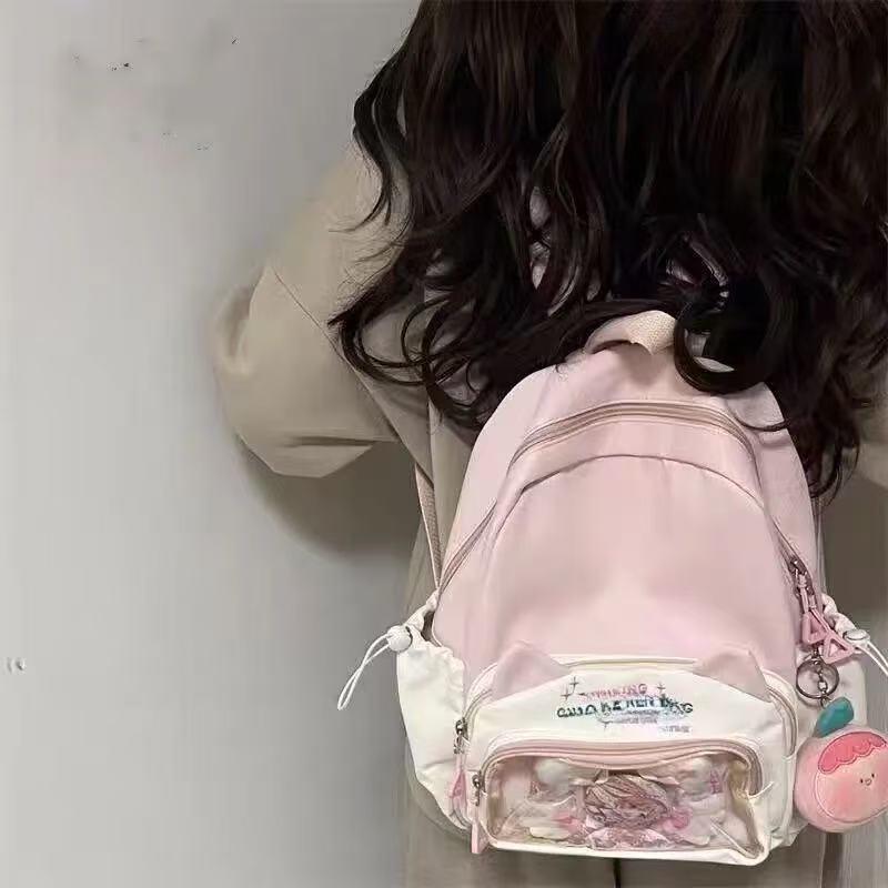 Li Shen Transparent Cat Backpack