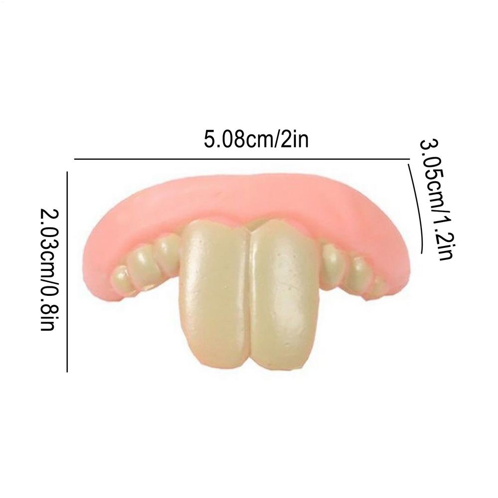 

Pets Dog False Teeth Toy Rabbit Front BuckTeeth Cover Funny Puppy Dentures Pet Decorating Cosplay Halloween Costume