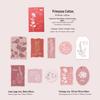MòMò Retro Embossed Sticky Notes - Forest Overture Collection
