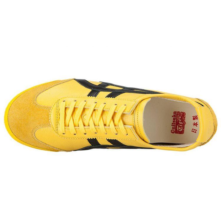 Onitsuka Tiger Mexico 66 Deluxe Lightweight Low-Top Running Shoes Women sneaker Bright-Yellow 1182A048-752