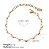 Small Banana Shape High-End Necklace Titanium Steel Gold-Plated Personalized Fashion Bracelet
