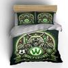 VFL Wolfsburg Football Bedding Set Bedding Duvet Cover Set Duvet Cover Pillowcases Home Decor (1 * Duvet Cover 2 * Pillowcases, without duvet insert)