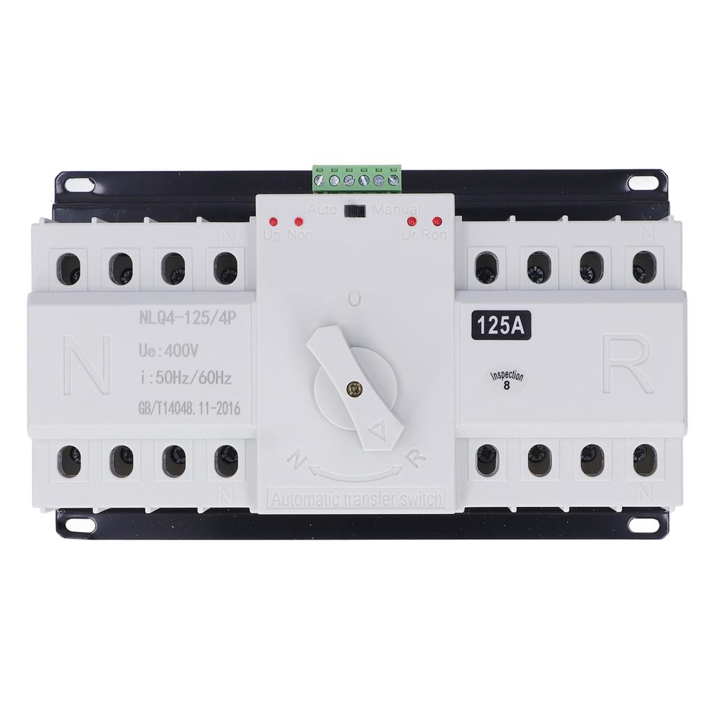 Dual Power Automatic Transfer Switch Changeover CB Grade Micro Break ATS NLQ4‑125‑4P 400V