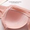 Large-sized Thin-cup Bra for Women Without Underwire Beautiful Back Underwear Adjustable Close-in Bra