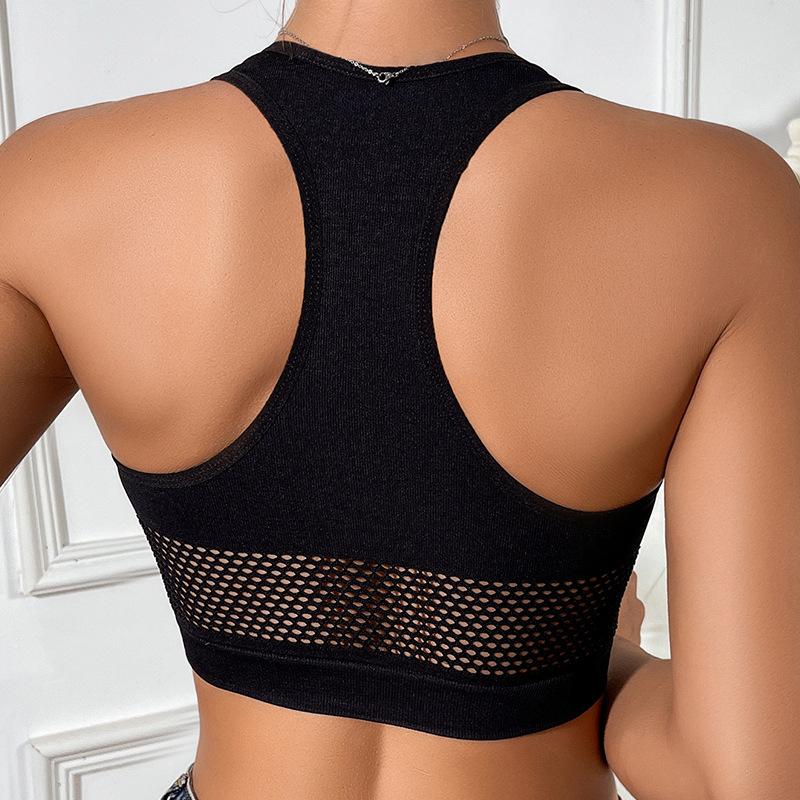 Summer Hollowed Out Tank Tops Women's Beautiful Back Sleeveless Top Slim Solid Short Female Camis Vest