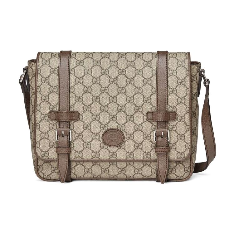 

Gucci Vintage Logo Adjustable Shoulder Strap Canvas And Leather Messenger Bag Unisex bags 658542-K9GSN-8358 Basic Set (Bag+Dust Bag)