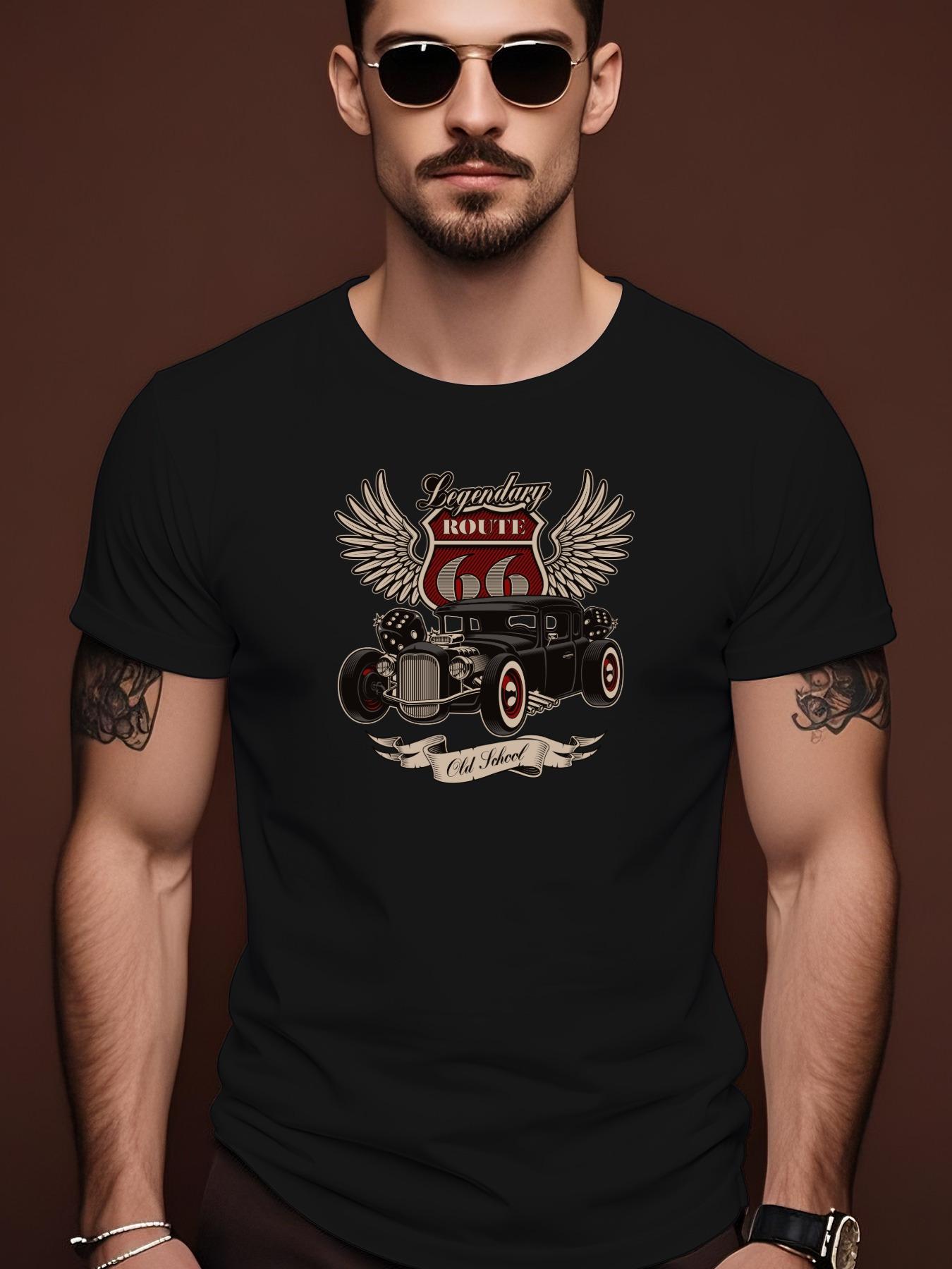 [Summer Style] Vintage American Hot Rod Rockabilly Tshirt... M